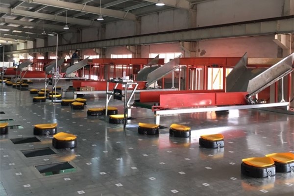 快递自动分拣系�l�的优点